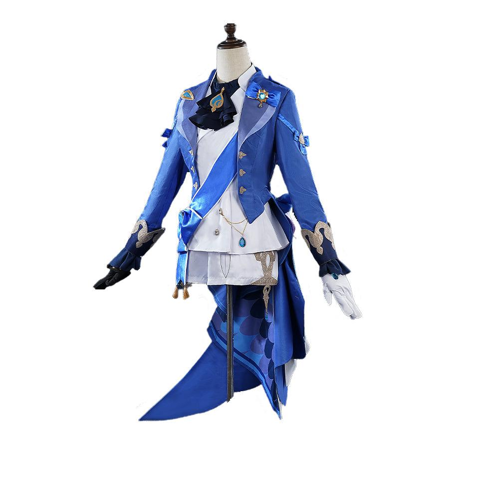 Genshin Impact Furina Costume - Hydro Archon Focalors Cosplay Outfit for Fans