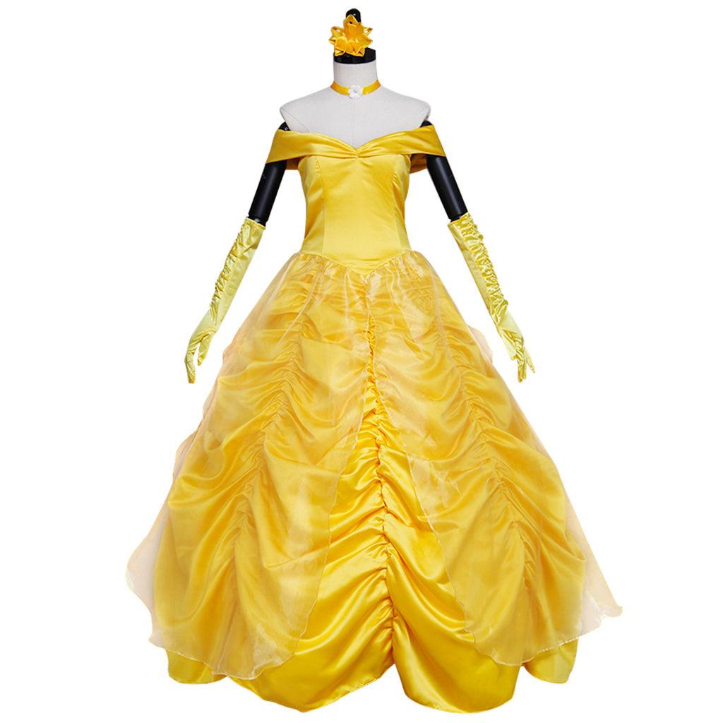 Beauty and the Beast Belle Cosplay Costume Series | Princess Dress for Halloween & Cosplay Events