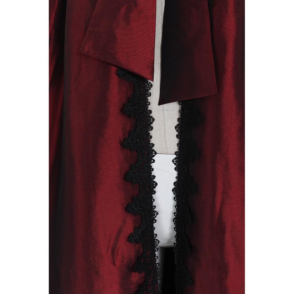 Victorian Red Cloak Halloween Cosplay Costume