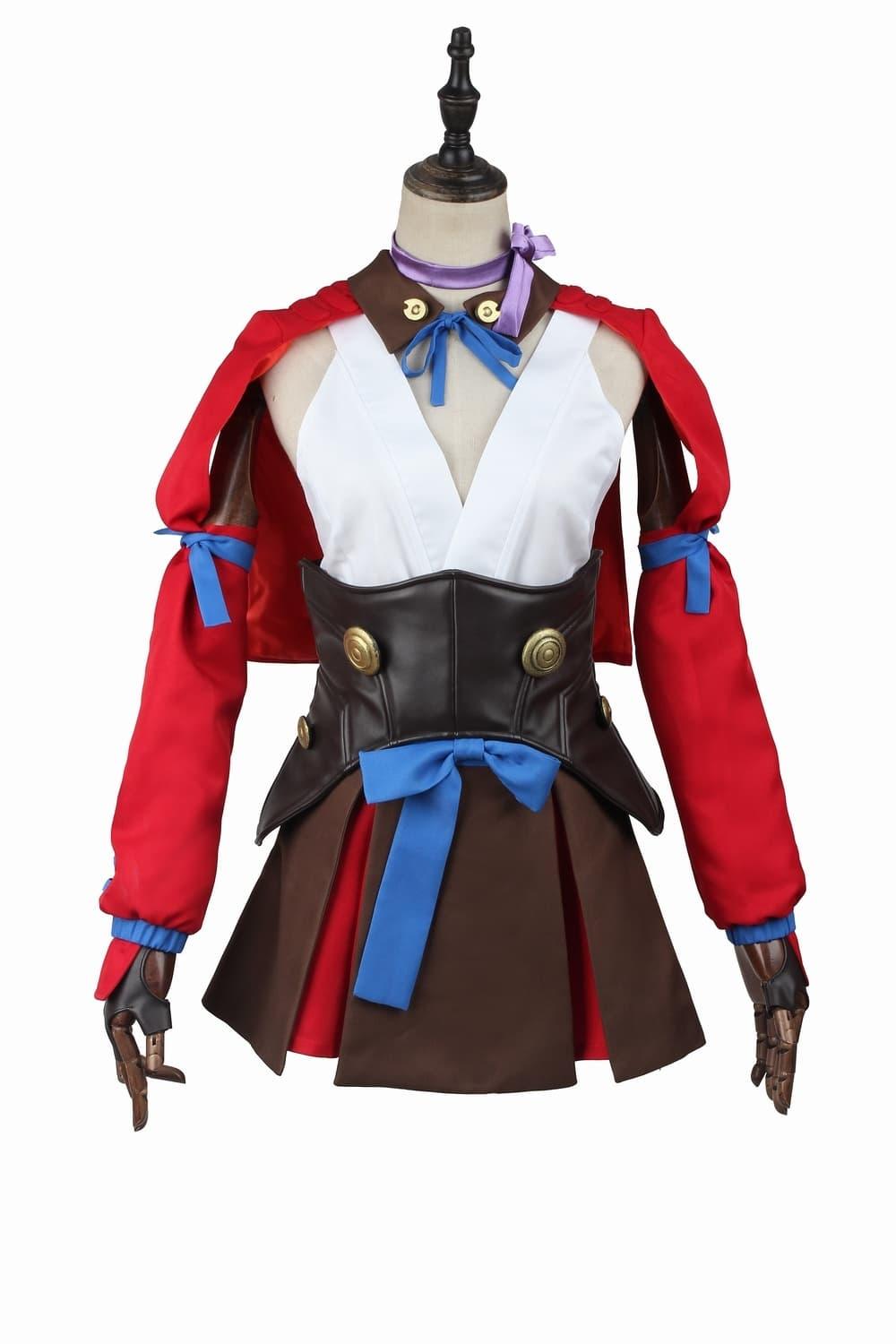 Koutetsujou no Kabaneri Mumei Cosplay Costume Custom Made Outfit