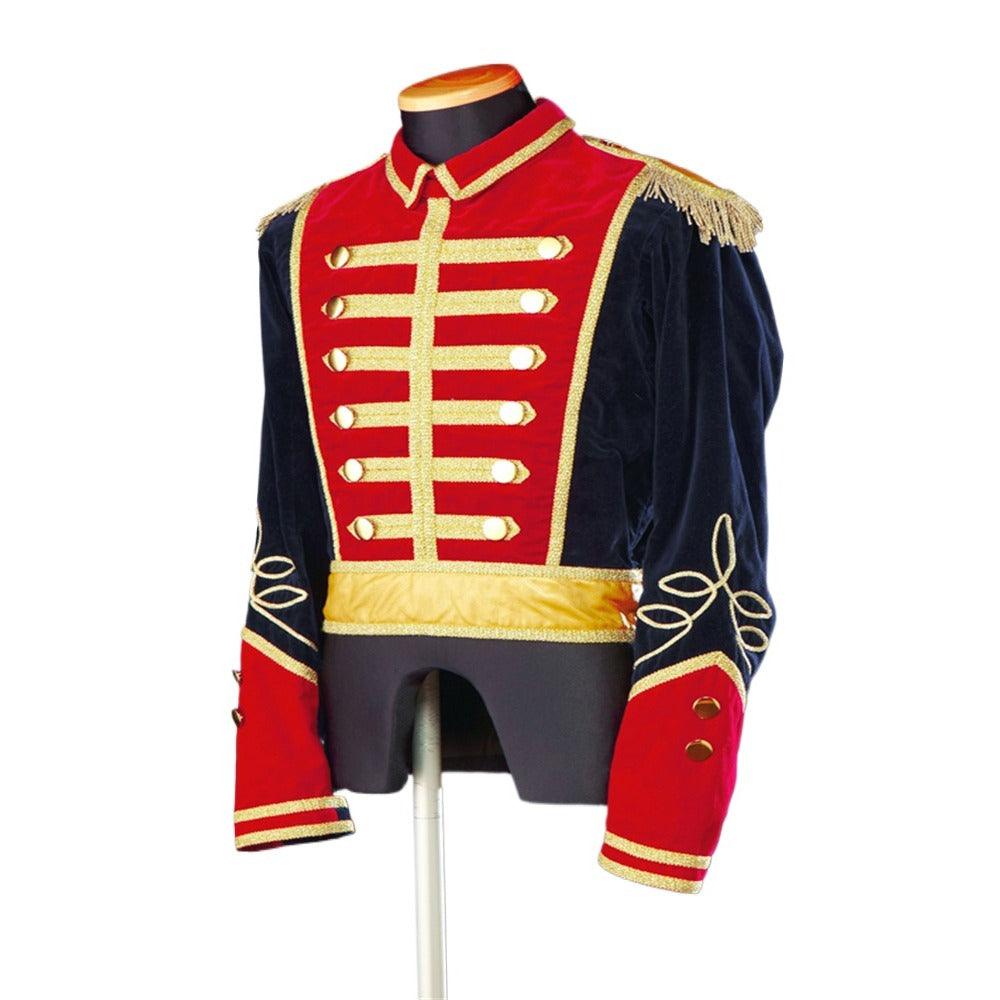 Medieval Military Officer Soldier Jacket - Ballet Musical Parade Coat for Cosplay & Performance | Coscosmos