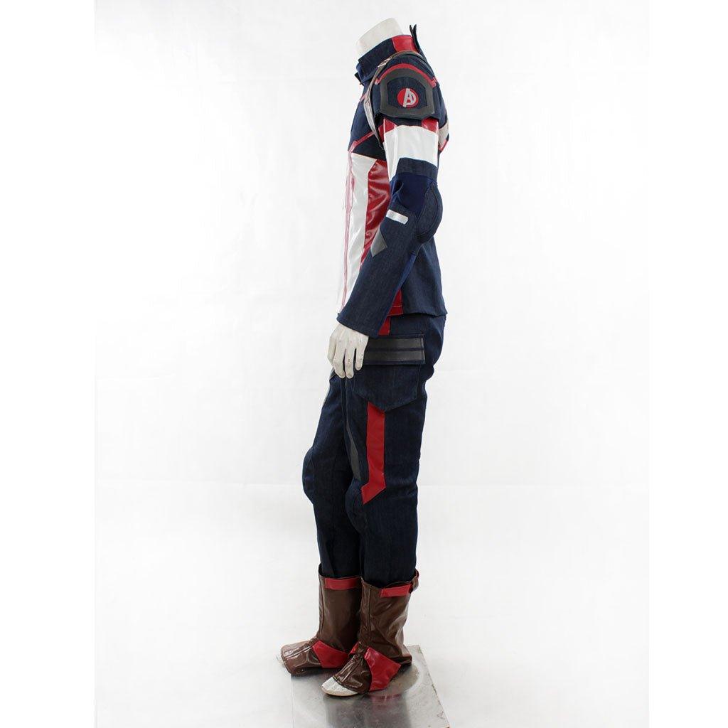 Captain America Cosplay Costume New - Coscosmos