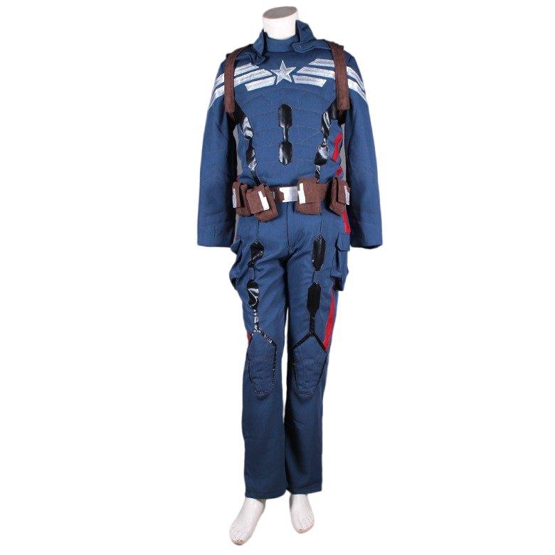 Captain America Cosplay Costume New - Coscosmos