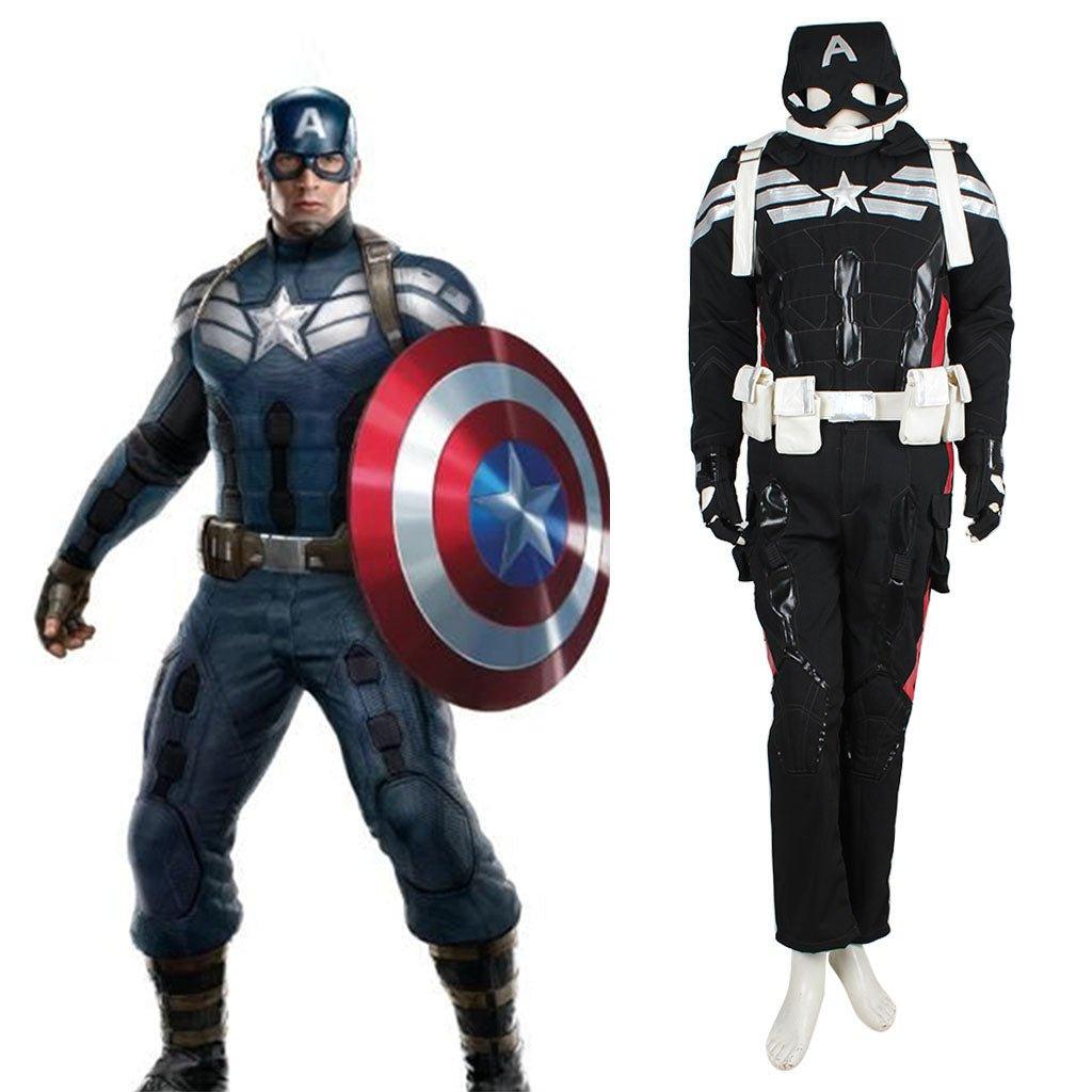 Captain America Cosplay Costume New - Coscosmos