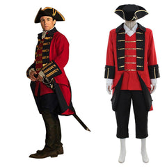 Captain Hook Costume | Halloween Pirate Captain - Coscosmos