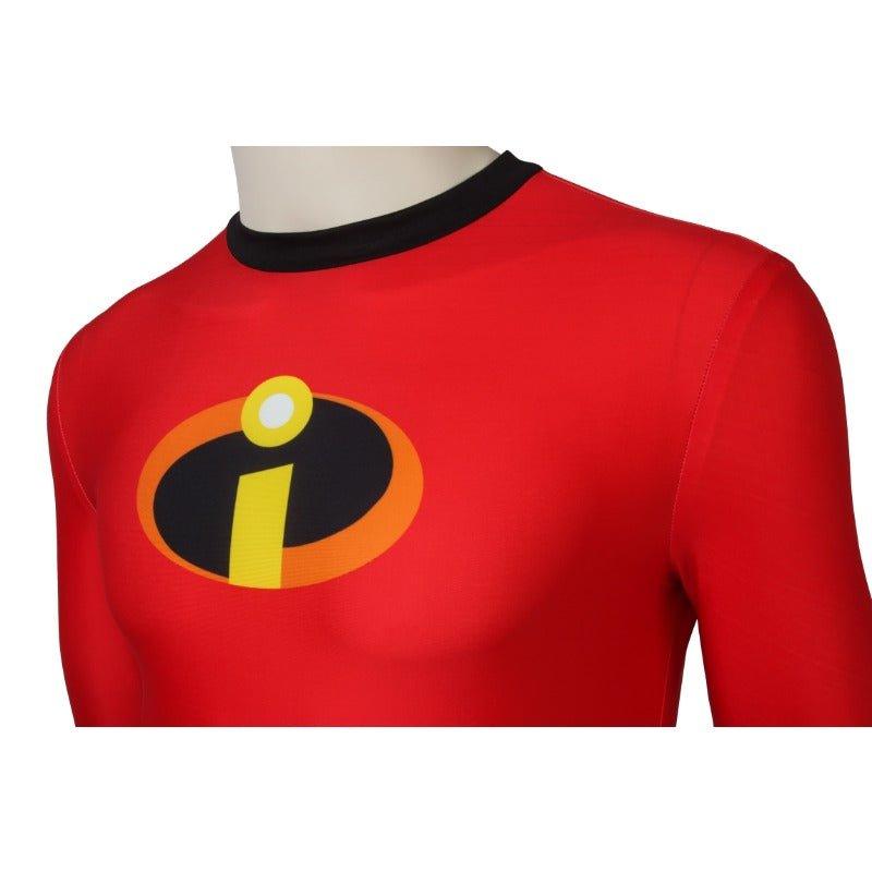 Carnaval Bodysuit Bob Man Parr Cosplay Costume for Halloween - Coscosmos