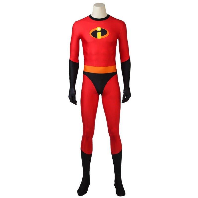 Carnaval Bodysuit Bob Man Parr Cosplay Costume for Halloween - Coscosmos