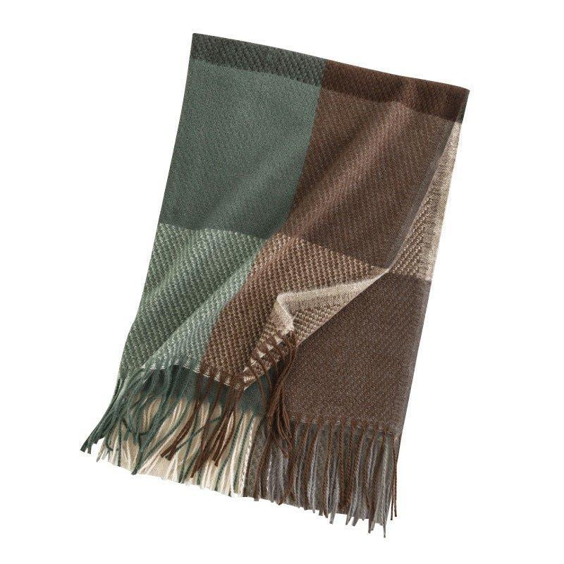 Cashmere - like Scarf Wholesale - Fashionable Women's Scarf for Street Style, Simple Commuting Scarf, Versatile Shawl for Fall & Winter - Coscosmos