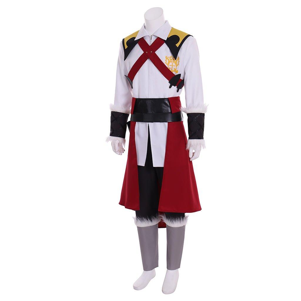 Castlevania Trevor Belmont Anime Cosplay Costume Wig Custom - Made Deluxe Outfit for Adults - Coscosmos