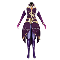 Luxanna Crownguard Cosplay Costume | The Lady of Luminosity Battle Uniform from Coscomos