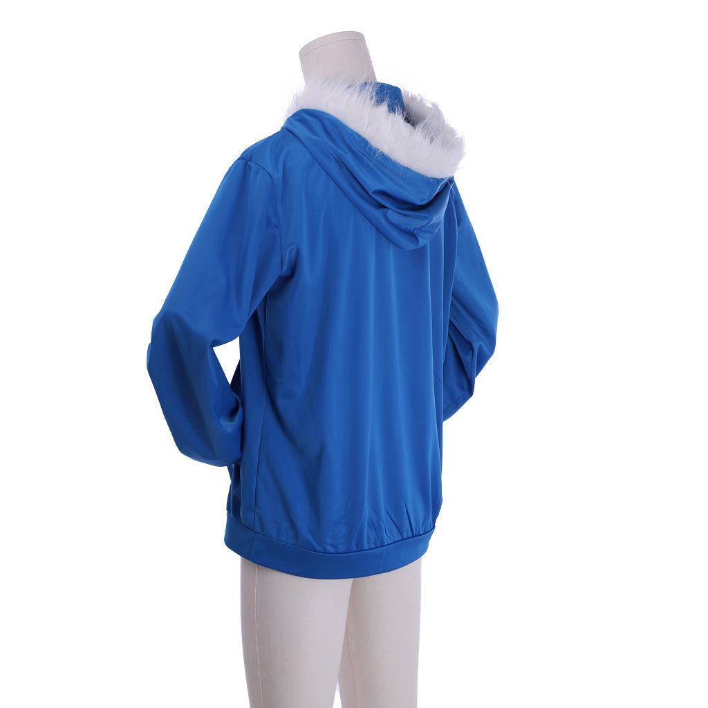 Undertale Sans Cosplay Costume for Men – Blue Hoodie Game Cosplay Outfit