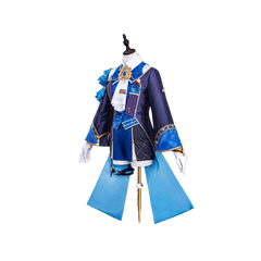 Honkai: Star Rail Misha Cosplay Costume - Galactic Adventurer Wig and Battle Uniform Set