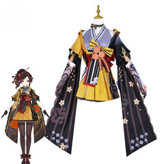 Genshin Impact Chiori Cosplay Costume Inazuma Fashion Designer Chiori Cosplay Girls Kimono Halloween Women Party Uniform