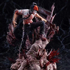 Chainsaw Man Denji Action Figure - Anime Collectible PVC Model Toy for Desktop Display - Coscosmos