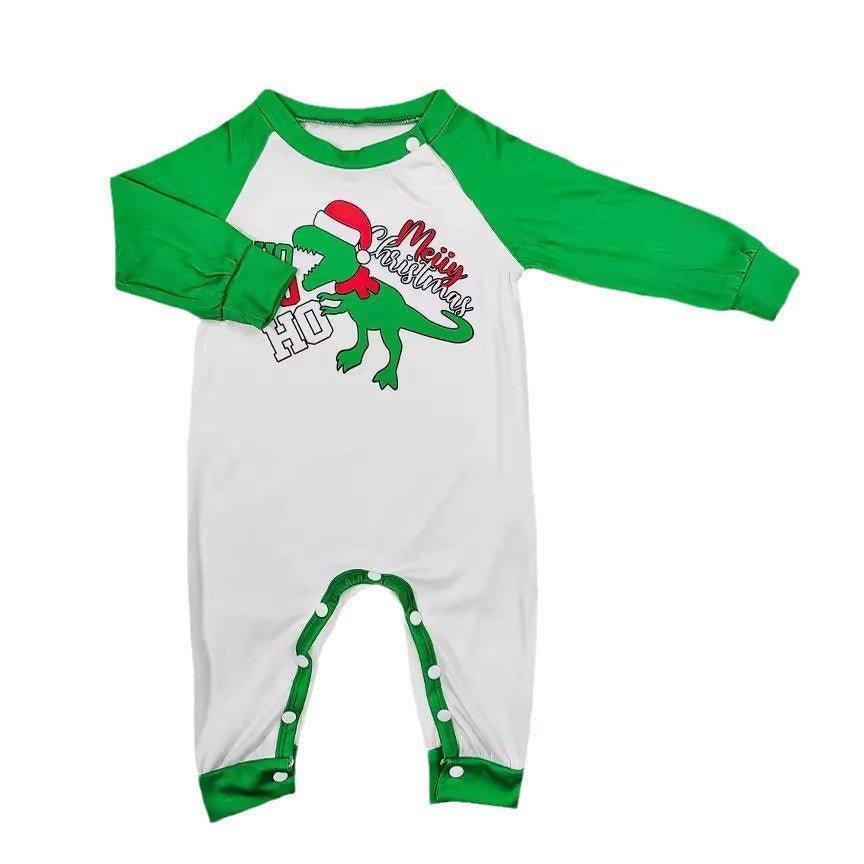 Christmas Cartoon Print Family Matching Pajamas | Festive Holiday Sleepwear for Parent - Child Bonding - Coscosmos