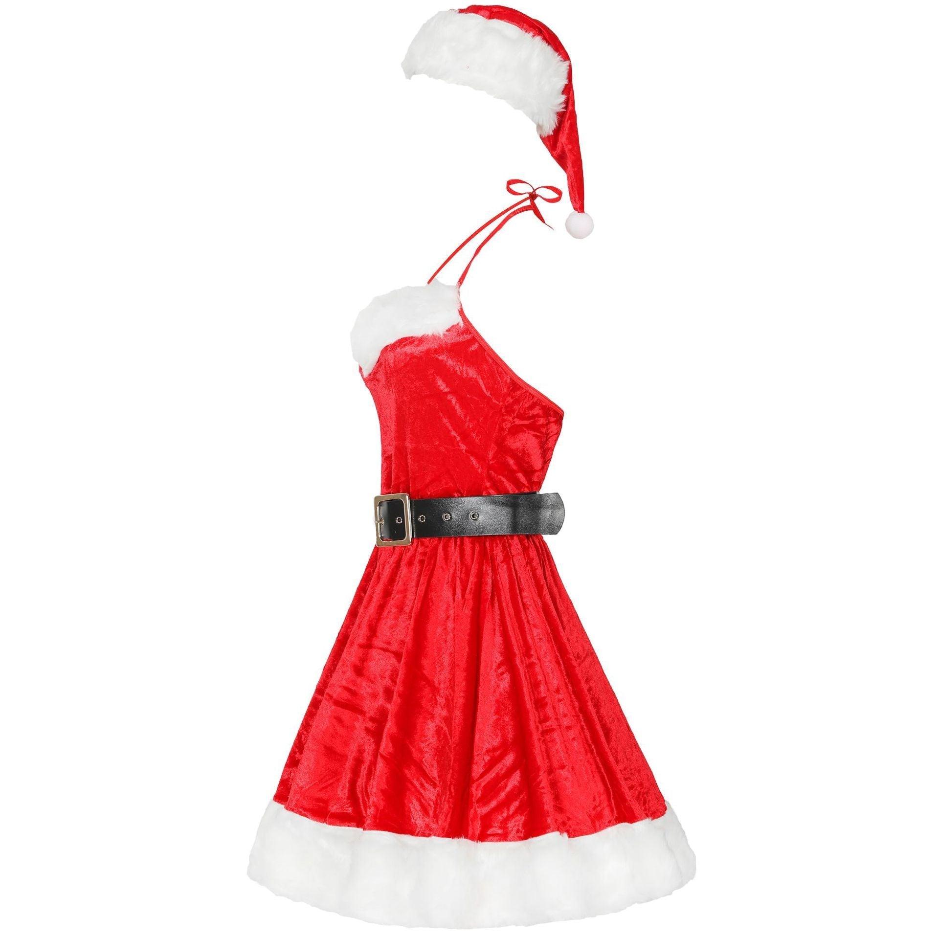 Christmas costumes, stage performance Christmas costumes, annual meeting ladies holiday theme party Christmas costumes - Coscosmos