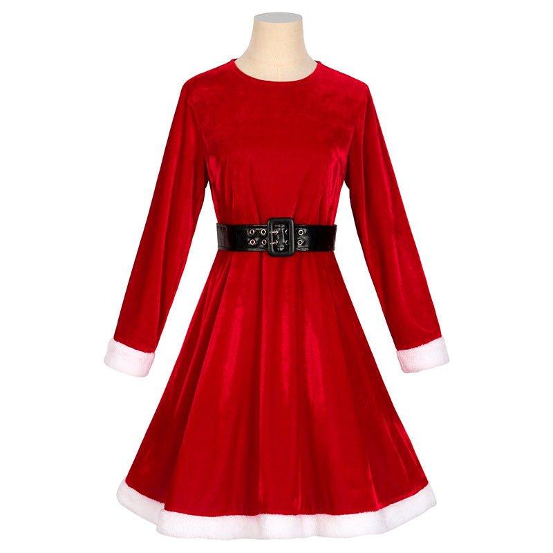 Christmas New Christmas Uniform Set COS Clothing Christmas Dress Christmas Dress Full Set - Coscosmos