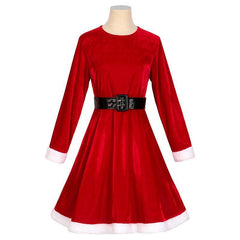 Christmas New Christmas Uniform Set COS Clothing Christmas Dress Christmas Dress Full Set - Coscosmos