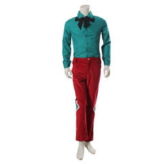 Christmas Red Uniform Men's Movie Cosplay Costume | Custom - Made Santa - Inspired Holiday Outfit for Cosplay & Events - Coscosmos