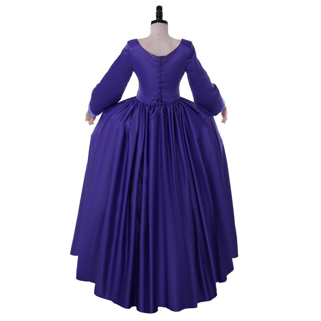 Claire Fraser Blue Ball Gown Cosplay Costume Dress | Outlander Inspired Historical Costume for Cosplay & Events - Coscosmos