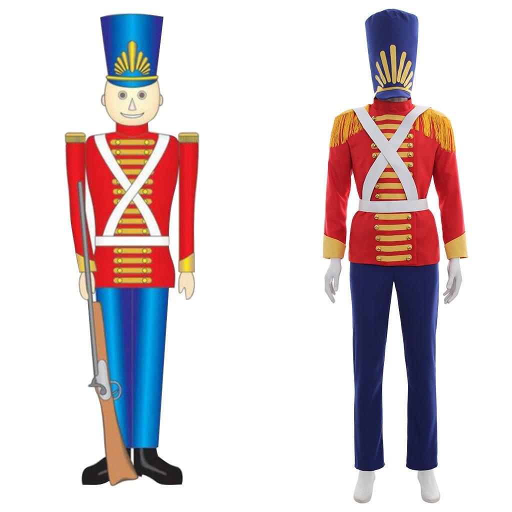 Classic Nutcracker Soldier Costume for Adults - Holiday Ballet & Christmas Themed Outfit - Coscosmos