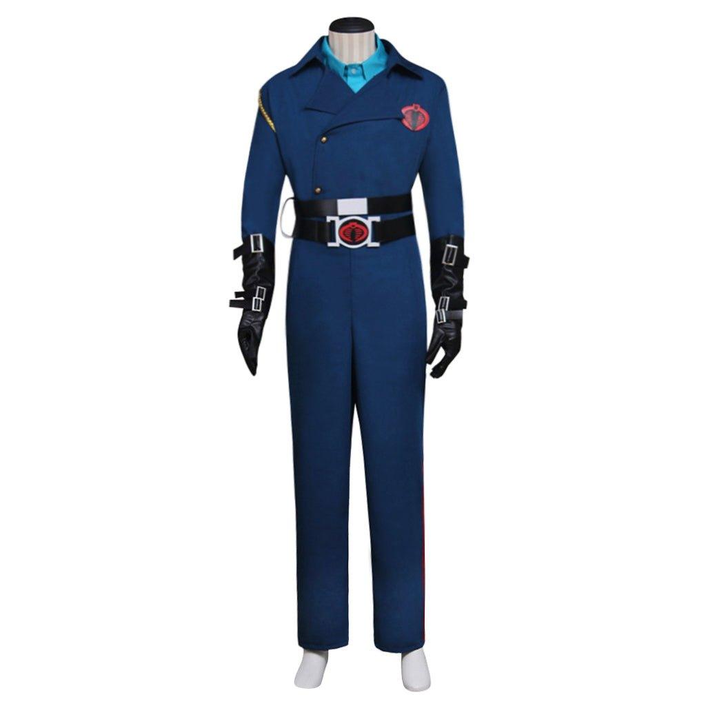 Cobra Commander Cosplay Costume with Cloak - Coscosmos