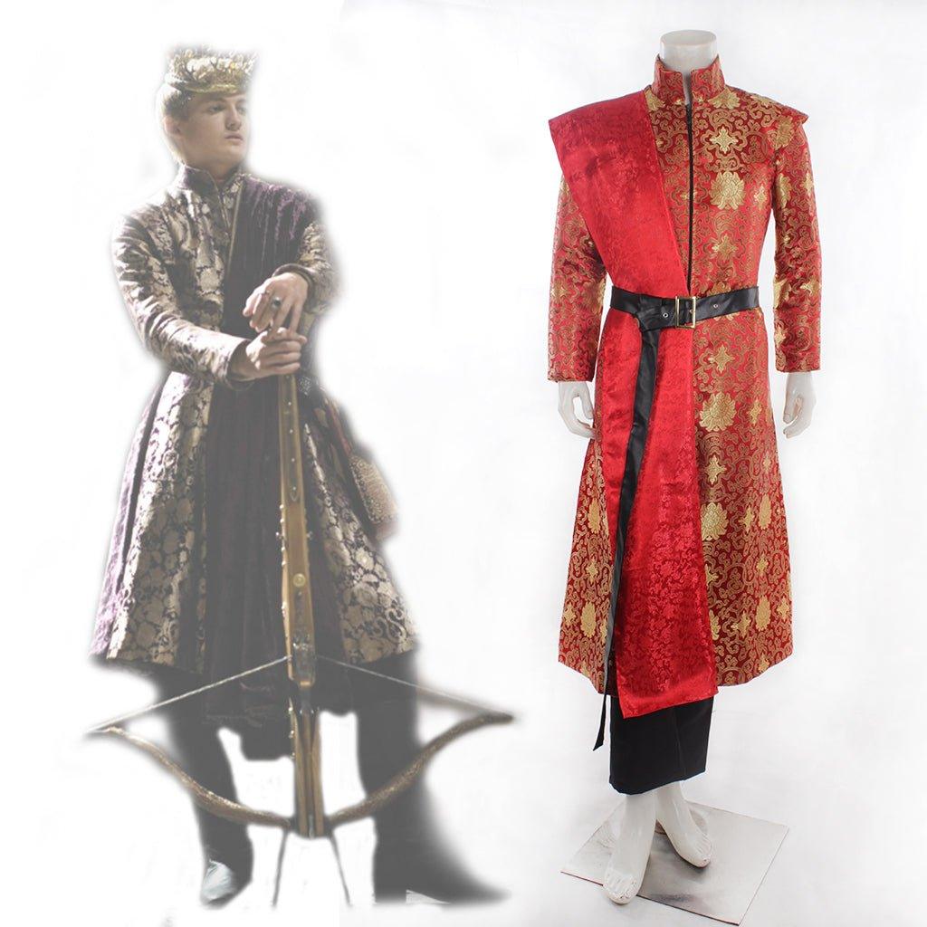 Cosplay Costume Anime Game Thrones Joffrey – Royal Medieval Court Attire - Coscosmos