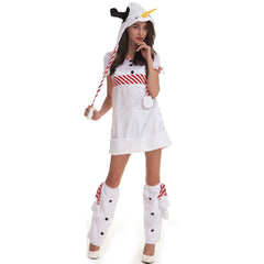 Cosplay snowman Christmas uniform cosplay Christmas costume, European and American sexy Christmas penguin costume - Coscosmos