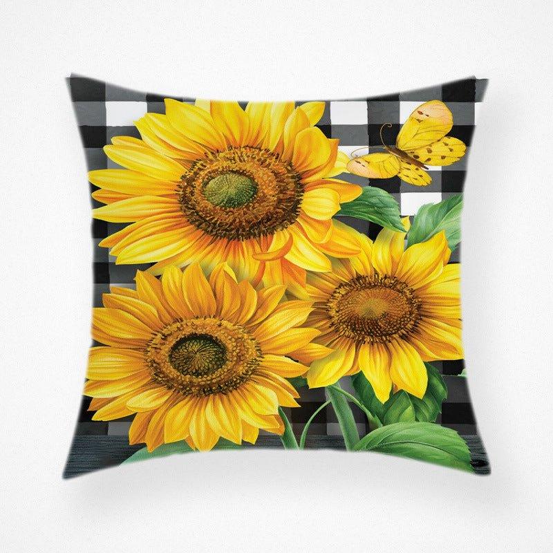 Cross - border hot - selling Thanksgiving pillow cover, cross - border new Thanksgiving pumpkin pillowcase car sofa cushion - Coscosmos