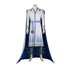 King Magnifico Costume for Men - Rosas Cosplay Cloak, Robe & Belt for Halloween Party