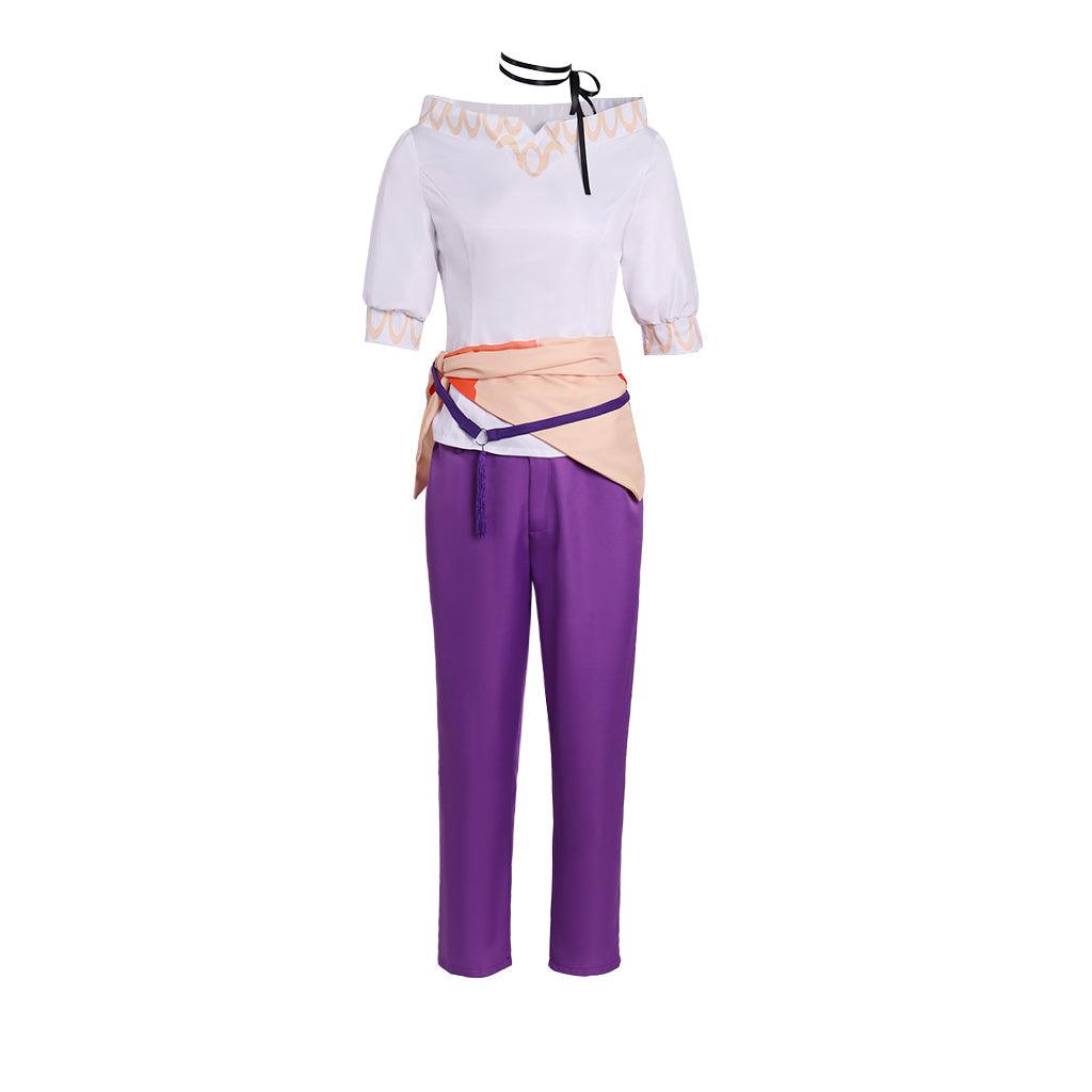 Portia Cosplay Costume for Women | Anime Servant Outfit with Accessories | Top & Pants Set