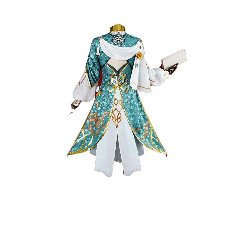 Genshin Impact Lisa Yae Hidden Bloom Cosplay Costume - Elegant Anime-Inspired Outfit for Women