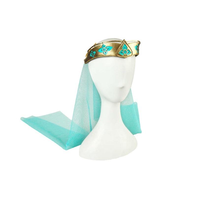 Princess Jasmine Cosplay Costume - Aladdin Inspired Peacock Dress for Adults