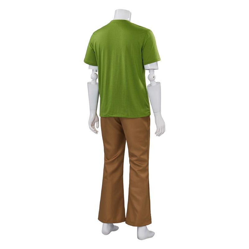 Shaggy Green Costume for Men – Halloween Cosplay Outfit with Shirt & Pants