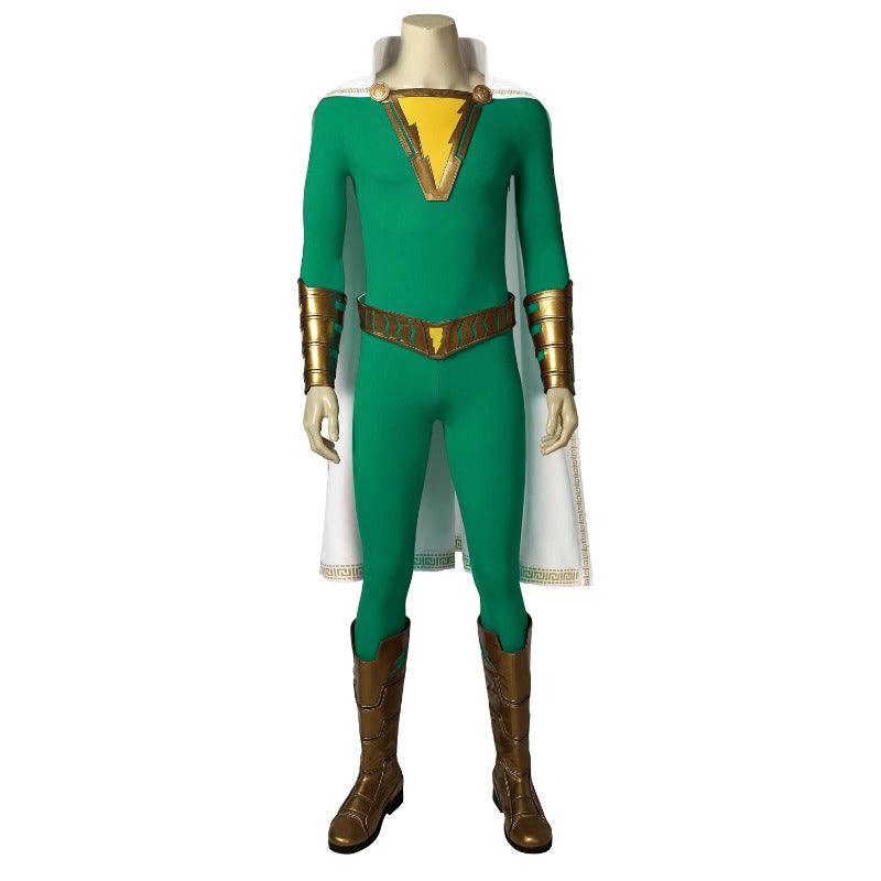 Shazam Green Version Cosplay Costume – Premium Superhero Outfit for Fans