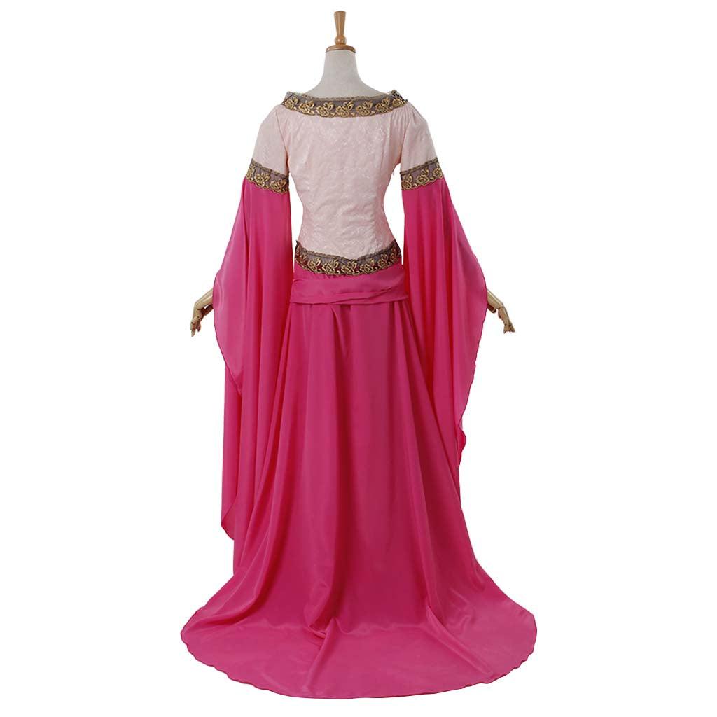 Women's Fancy Medieval Dress Victorian Gothic Ball Gown Dress