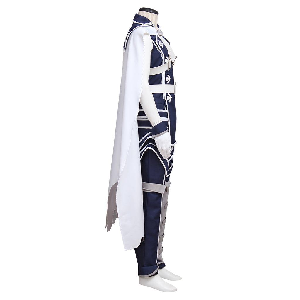 Fire Emblem Awakening Chrom Cosplay Costume | Prince Combat Uniform with Cloak