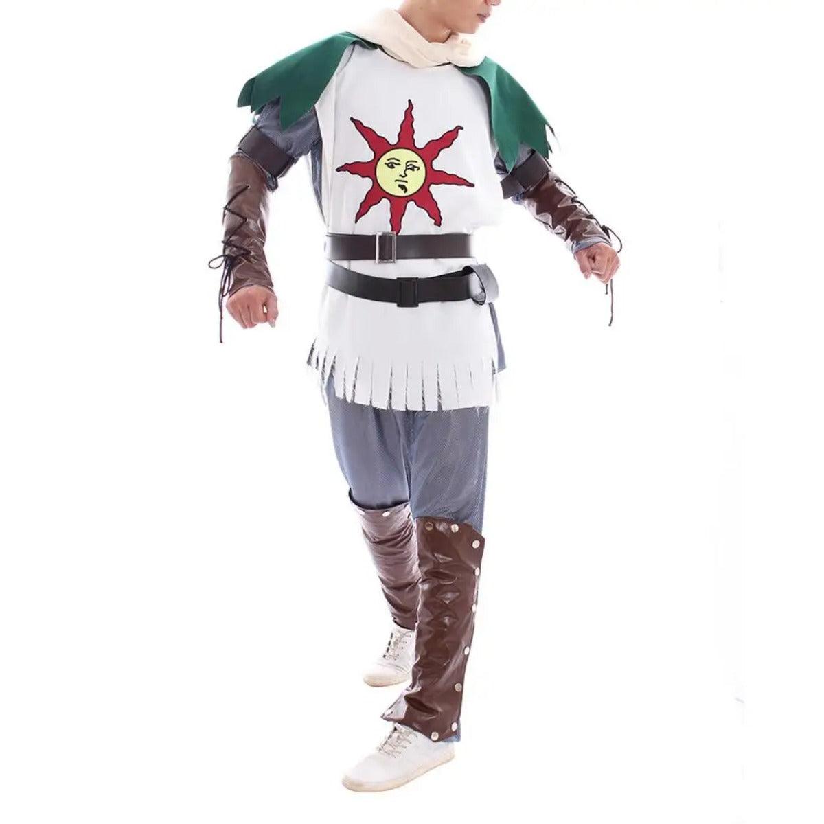 Sun Warrior Solaire Cosplay Costume - Premium Roleplay Outfit for Fans of Dark Souls Anime