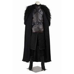 Jon Snow Cosplay Costume for Men - Night's Watch Outfit for Halloween & Carnival