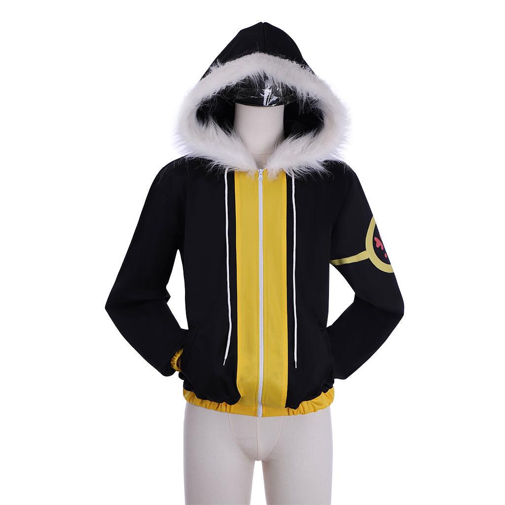 Frisk Cosplay Costume Anime Undertale Hoodie Role Play Outfit for Fans