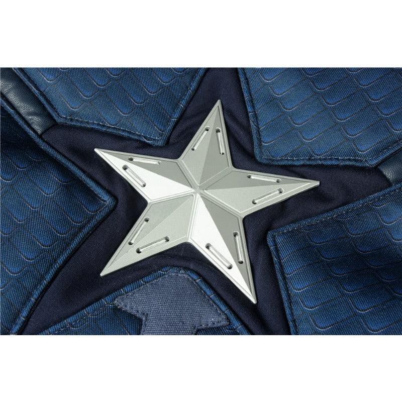 Steven Rogers Captain America Cosplay Costume - Halloween Hero Uniform