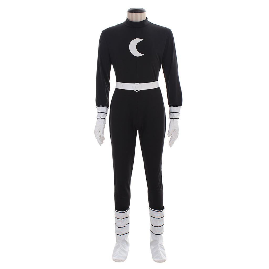 Moonlight Knight Black Version Cosplay Costume (Includes Boots Covers)