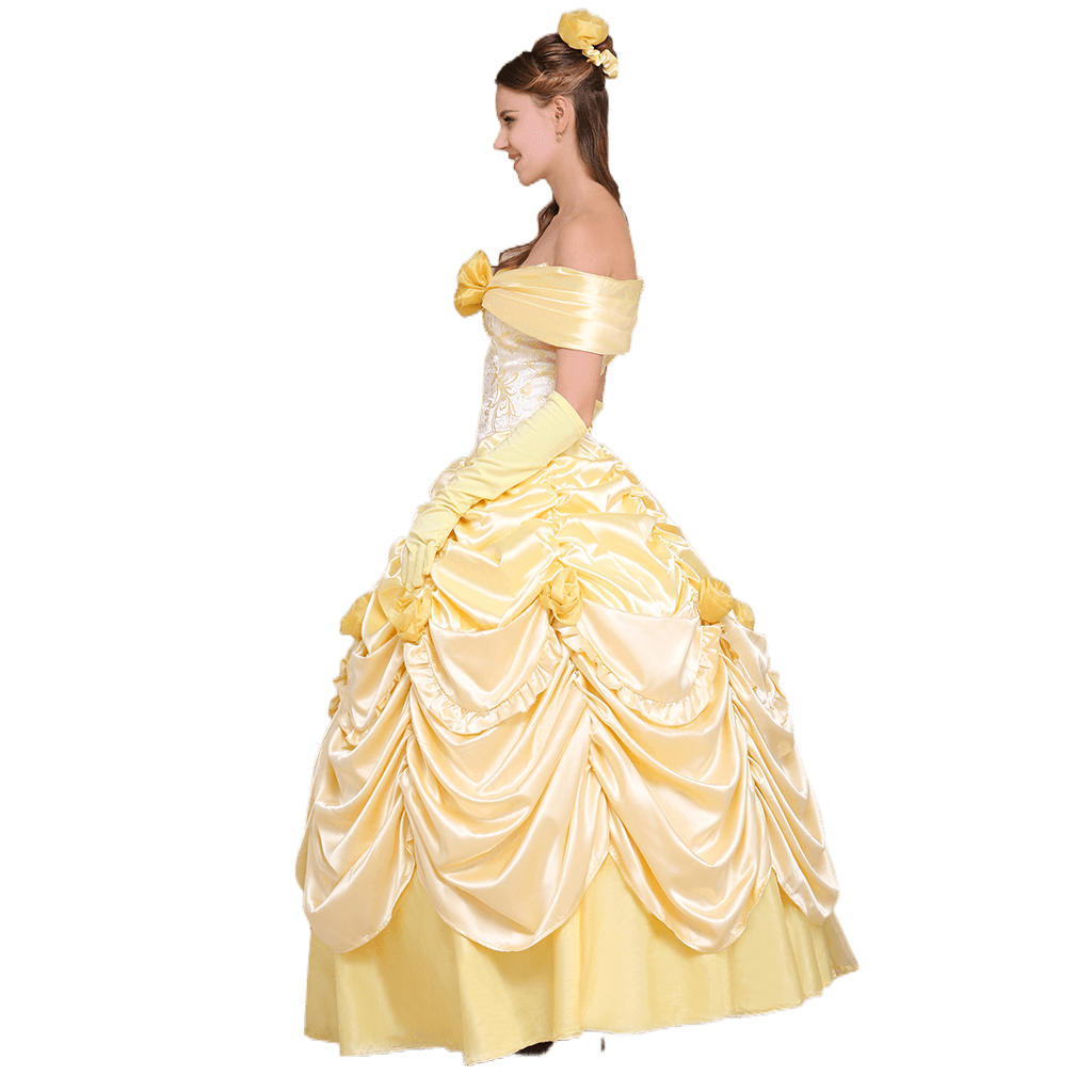 Beauty and the Beast Belle Cosplay Costume Series | Princess Dress for Halloween & Cosplay Events