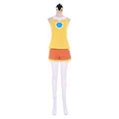 Daisy Cosplay Costume Yellow Tennis Suit | Daisy Sportswear Outfit for Cosplay - Coscosmos