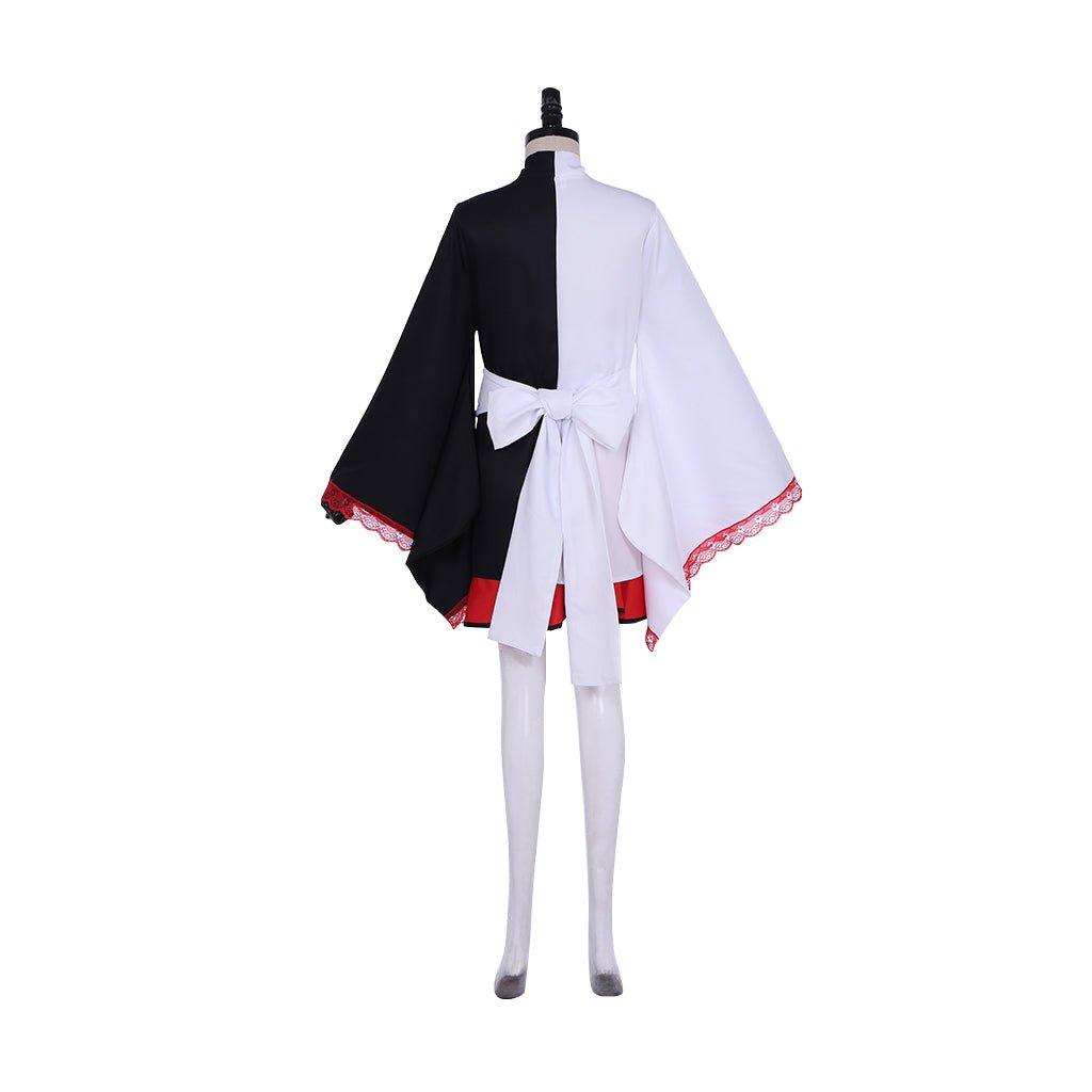 Danganronpa Monokuma Cosplay Pinafores Kimono Female Dress – Anime Costume for Cosplay & Events - Coscosmos