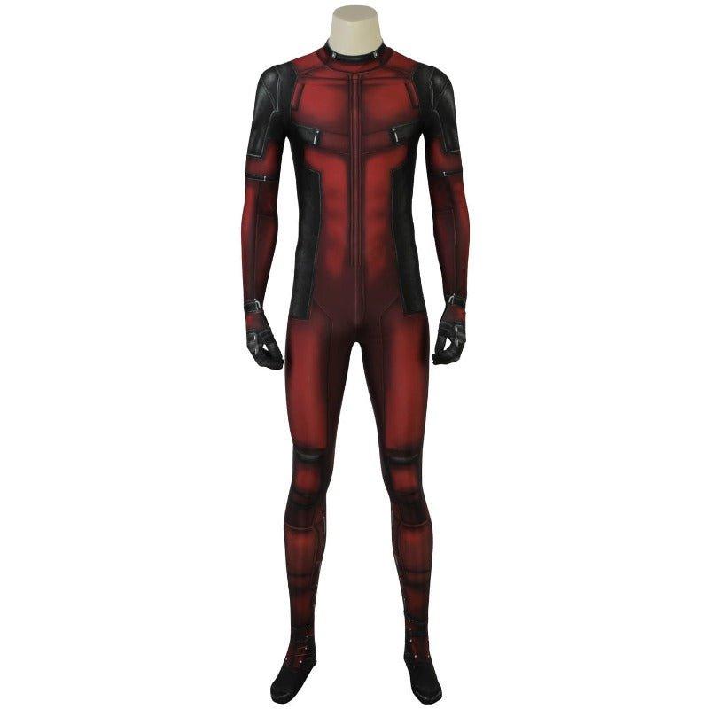 Daredevil Deadpool Cosplay Costume Matt Murdock 3D Spandex Halloween Outfit - Coscosmos