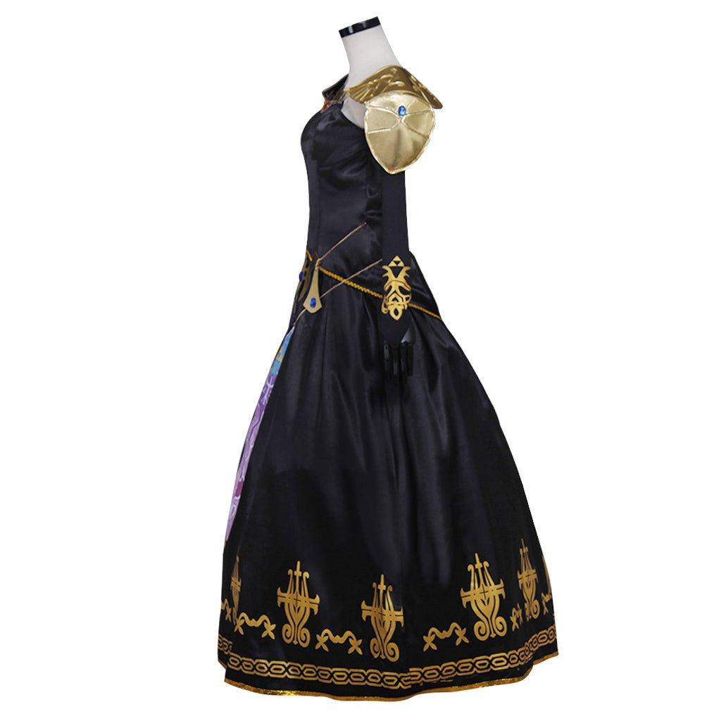 Dark Princess Twilight Warrior Cosplay Black Dress | Game Cosplay Costume - Coscosmos