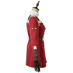 Zero Two Cosplay Costume - Darling in the Franxx Dress Uniform, Wig & Accessories for Women