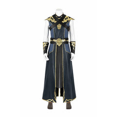 The Dark Urge Cosplay Costume for Male White Dragonborn Sorcerer BG3 Full Set with Shoes