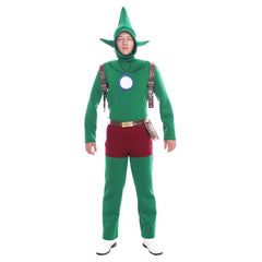 Princess Zelda Link Cosplay Costume – Green Fairy Adventure Outfit for Fans